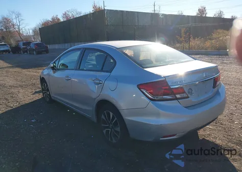 2014 Honda Civic Ex из США, поврежденный, VIN 19XFB2F89EE272834